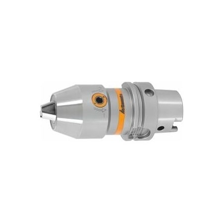 Garant Short Drill Chuck, Form A, HSK-A 63, Clamping Range: 0.5 mm to 16 mm 307682 0,5-16